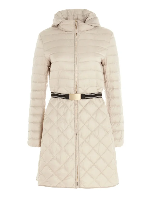 MAX MARA Women's 'The Cube' Trev Cream Quilted Coat