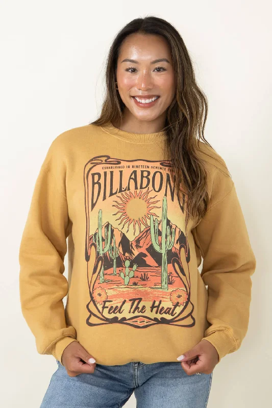 Billabong Desert Drifter Sweatshirt for Women in Hemp | ABJSF00525-TKF0