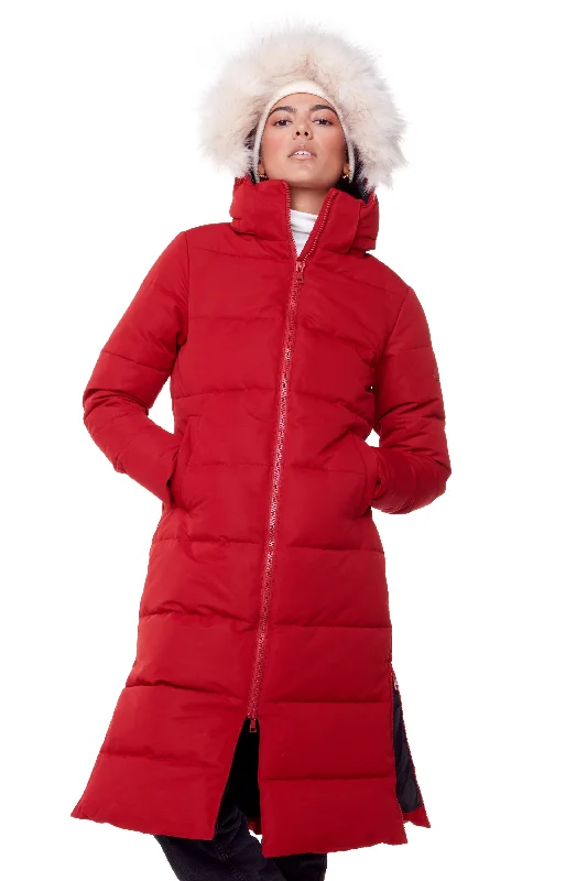 KLUANE | WOMEN'S VEGAN DOWN (RECYCLED) ULTRA LONG LENGTH PARKA