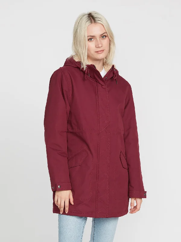 Less Is More 5K Parka - BURGUNDY