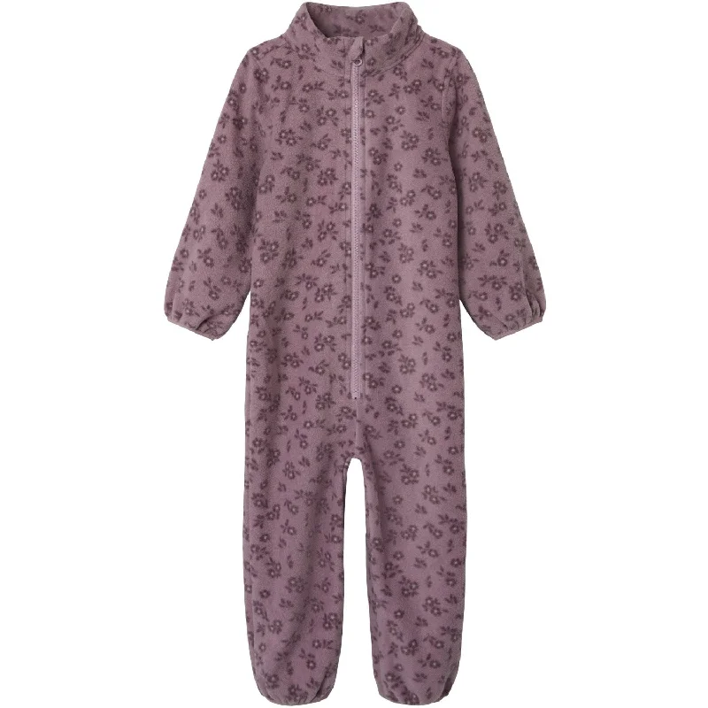 Name It Mauve Shadows Spektra Fleece Suit AOP