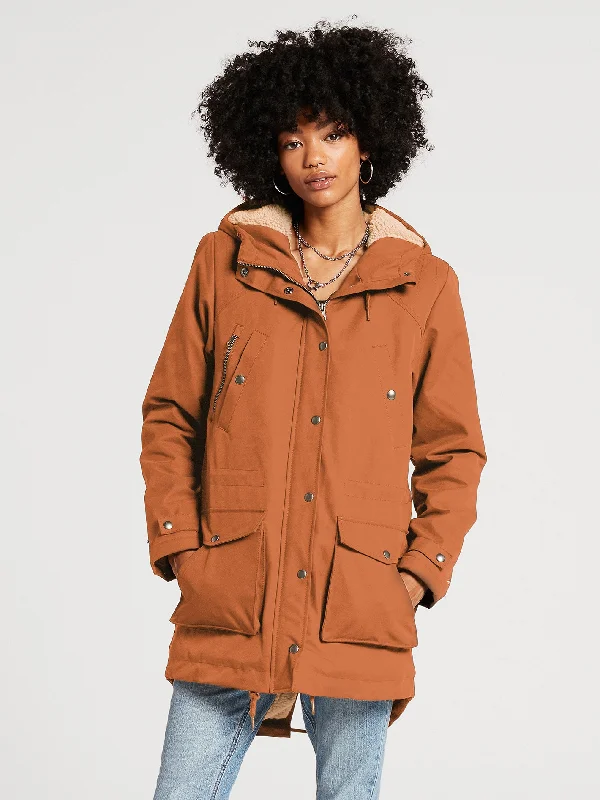 Walk On By 5K Parka - MOCHA