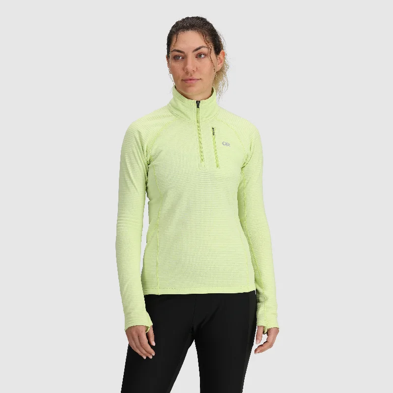 Women's Vigor Grid Fleece Quarter Zip