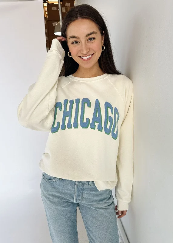 Chicago Classic Crew Sweatshirt – Blue & Green