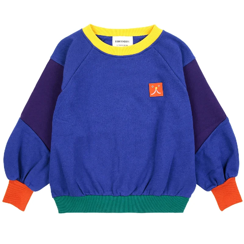 Funny Face Patch Sweatshirt by Bobo Choses