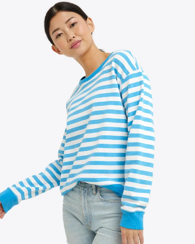 Kelsea Sweatshirt in Awning Stripe