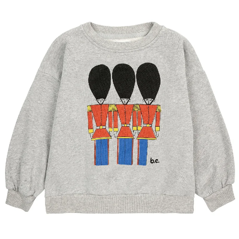 Little Tin Soldiers Sweatshirt by Bobo Choses