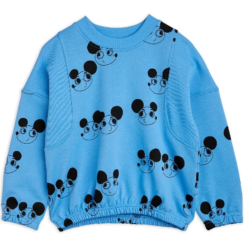 Ritzratz AOP Sweatshirt in Blue by Mini Rodini