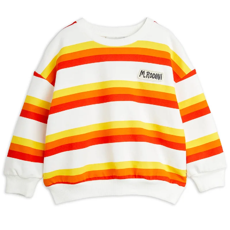 Stripe AOP Sweatshirt by Mini Rodini