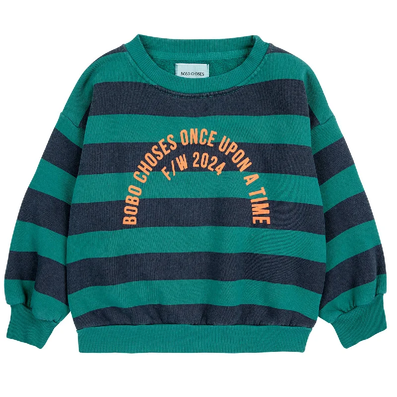 Stripes Sweatshirt by Bobo Choses