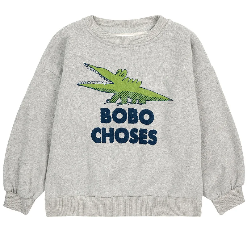 Talking Crocodile Sweatshirt by Bobo Choses