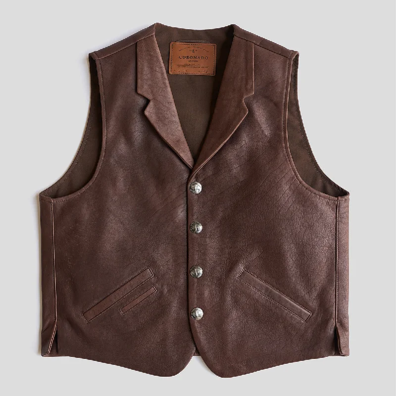 Bison Lapel Vest No.29