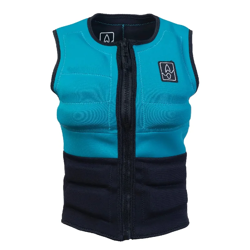 SWELL Wakesurf Vest - Women's Azure - Ultimate Comfort Neoprene Jacket