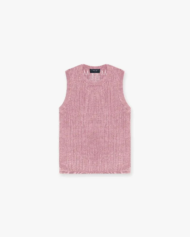 Washed Knit Vest - Sunrise