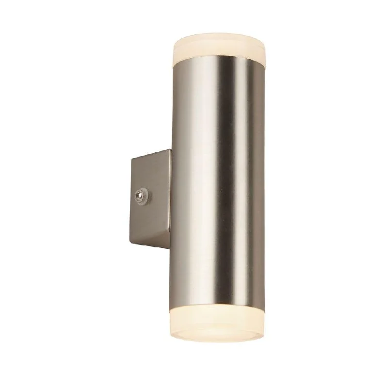 Smart Floor Lamp with Voice Control and Bluetooth ConnectivityMetro LED Outdoor 2 Light Satin Silver Up/Down Wall Light Smart Floor Lamp with Voice Control and Bluetooth ConnectivityMetro LED Outdoor 2 Light Satin Silver Up/Down Wall Light
