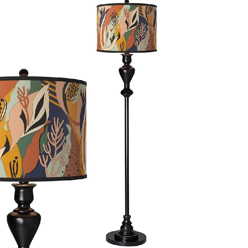Victorian Style Floor Lamp for Traditional and Elegant InteriorsWild Desert Black Bronze Floor Lamp - 13" x 58" Victorian Style Floor Lamp for Traditional and Elegant InteriorsWild Desert Black Bronze Floor Lamp - 13" x 58"